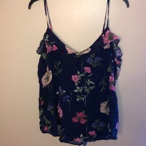 Floral tank top